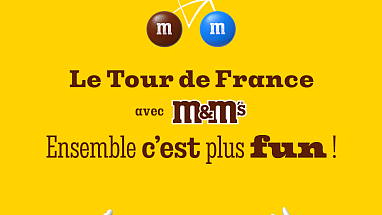 Mars Wrigley M&M'S Tour de France Teaser Image 2025