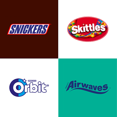 Snacking logos